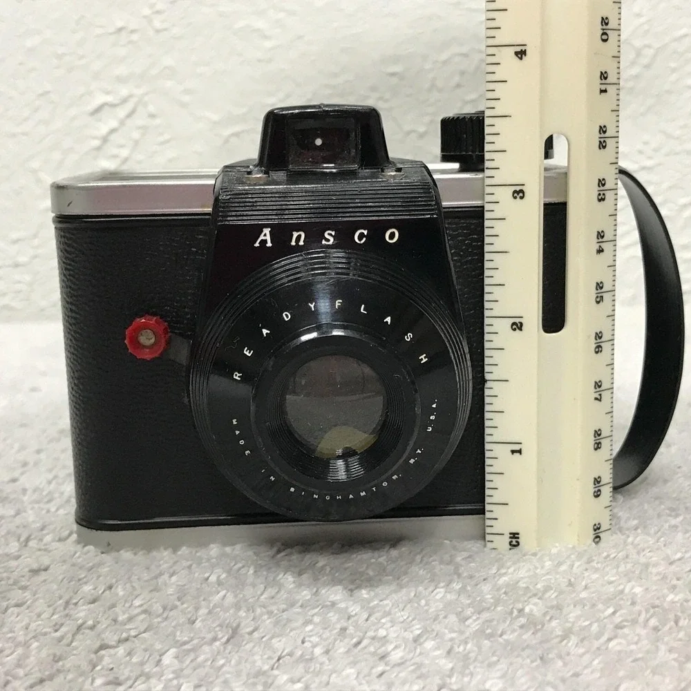Vintage Ansco ReadyFlash Camera Bakelite Box Style USA 1950s Retro Display
